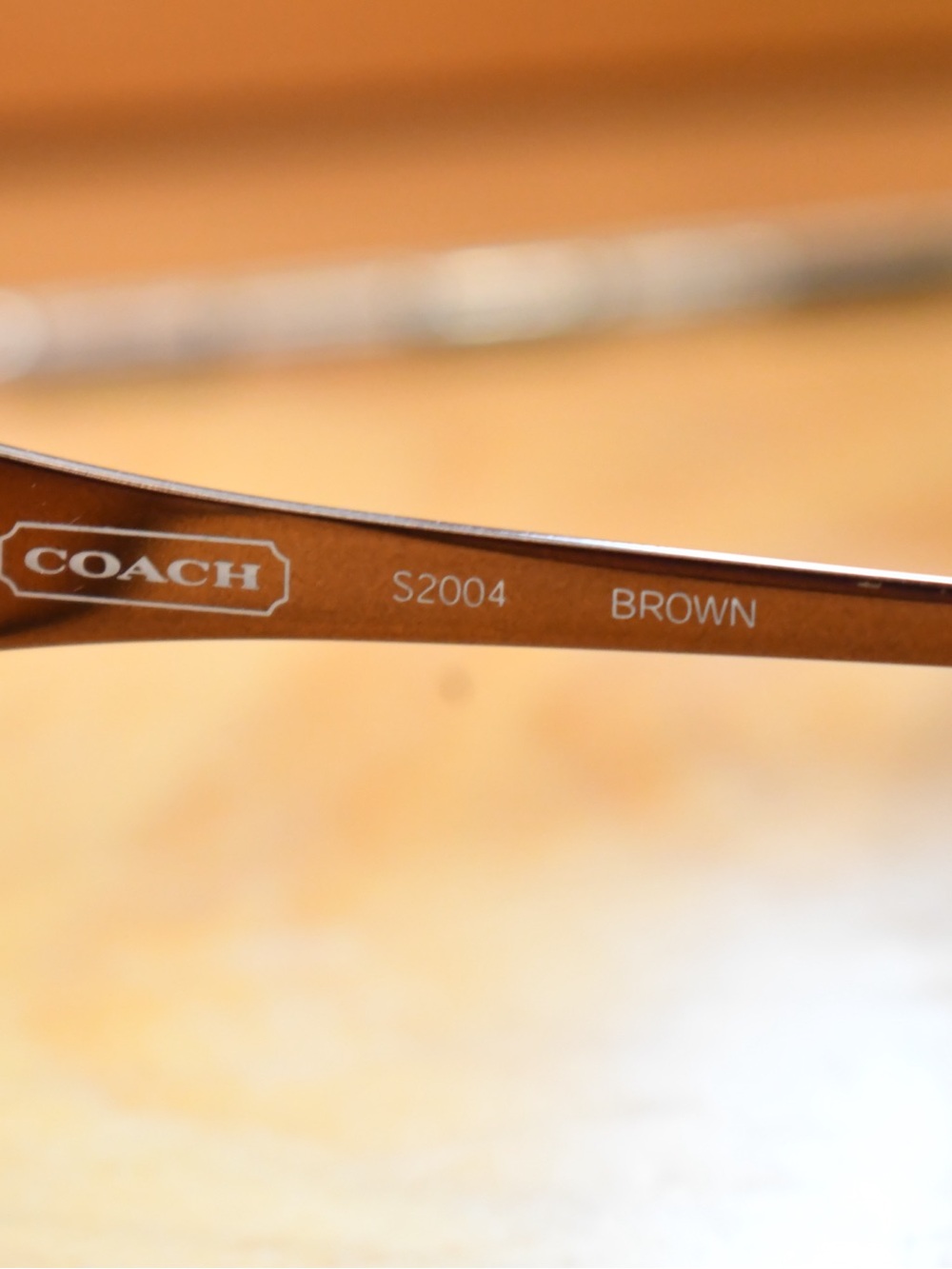 Coach Brown Oversized Women's Sunglasses - Picture 7 of 10